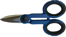 Electrician/craftsman's scissors length 140 mm 2-component plastic PROMAT